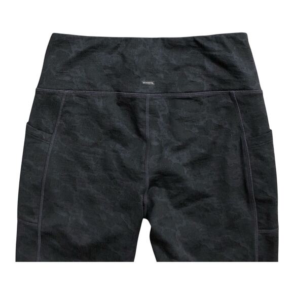 MONDETTA Womens Size Medium Performance Luxury Athletic Yoga Leggings Pants - Picture 4 of 6